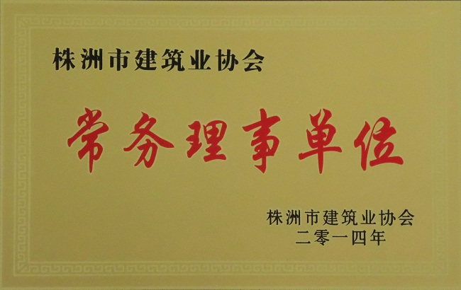常务理事单位（株洲市建筑业协会2014）.JPG